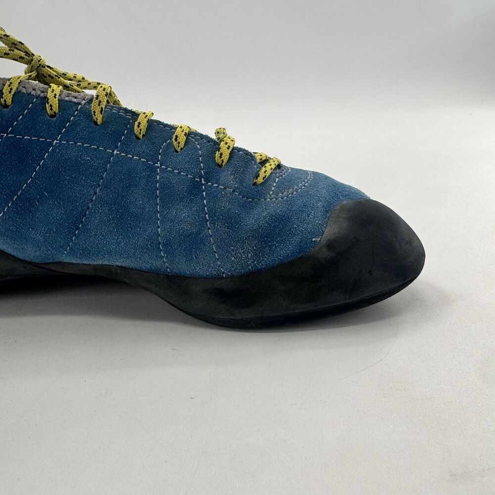 SCARPA Helix Lace-Up Climbing Shoes Blue Men's US 11 45.5 Medium Fast Shipping - Picture 8 of 16